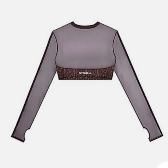 NWT Adidas X Ivy Park Monogram Crop Top Size: M - Picture 4 of 6